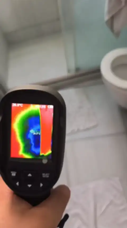 Termal kamera kontrolü video önizlemesi
